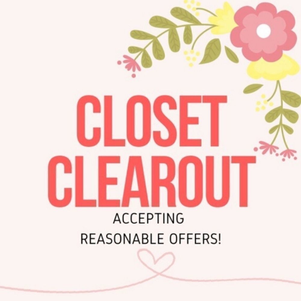 🔥 CLOSET CLEAROUT!!! 🔥